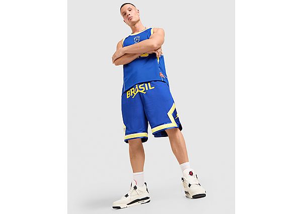 Jordan Brazil Diamond Shorts blue