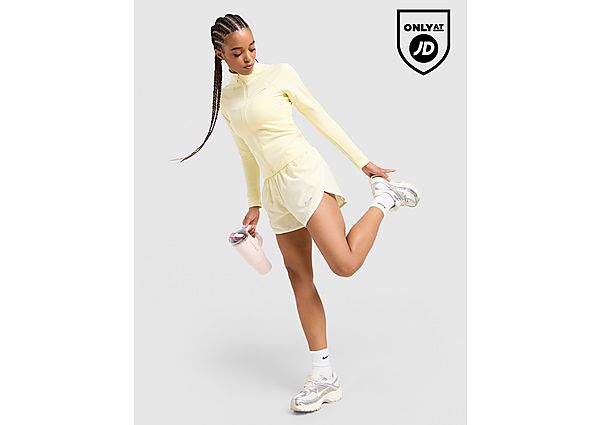 Nike Training Graphic Swoosh Woven Shorts yellow