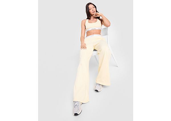 Calvin Klein CK Waist Pants yellow