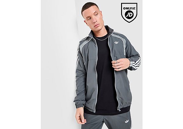 adidas Originals Clima Woven Track Top grey