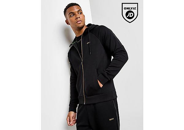 BOSS Saggy Full Zip Hoodie black