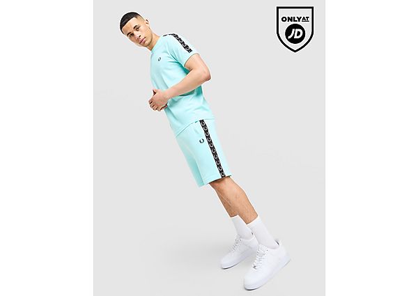 Fred Perry Tape Shorts green