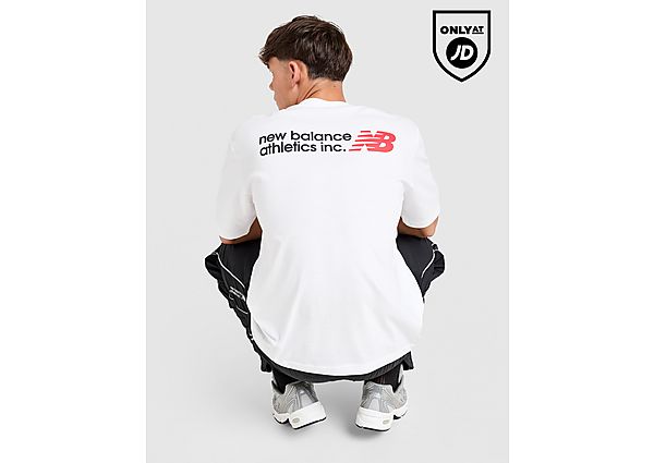 New Balance Back Logo T-Shirt white