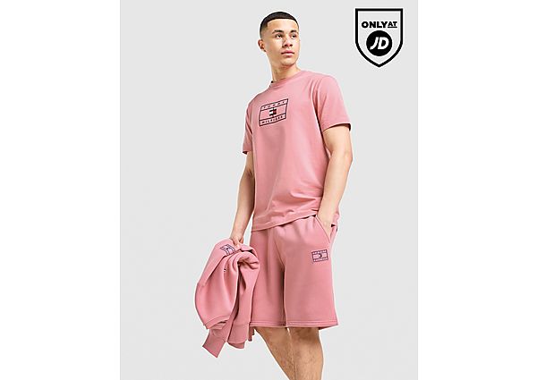 Tommy Hilfiger Large Logo T-Shirt pink