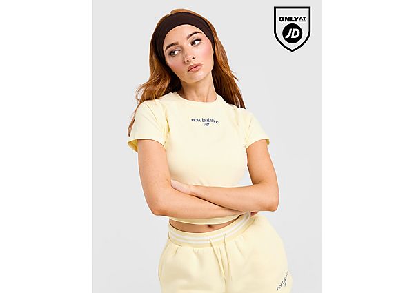 New Balance Raglan Baby T-Shirt yellow