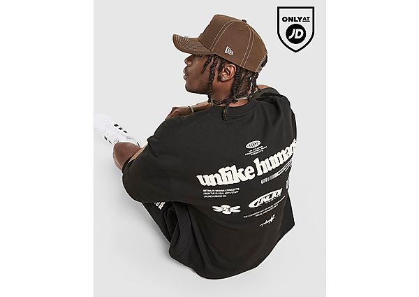 Unlike Humans Highgrade T-Shirt black