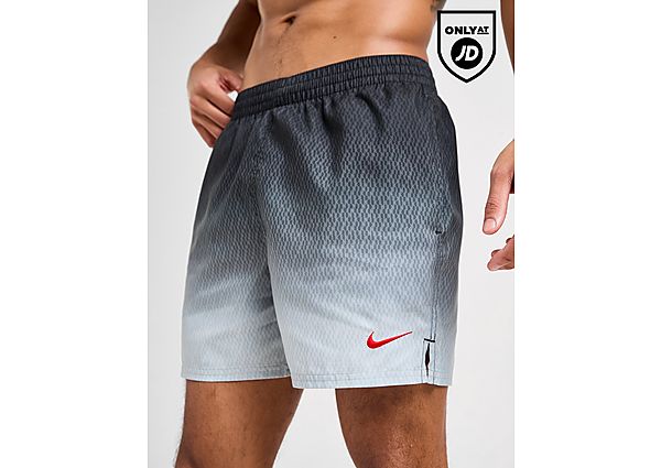 Nike All Over Print Fade Swim Shorts black