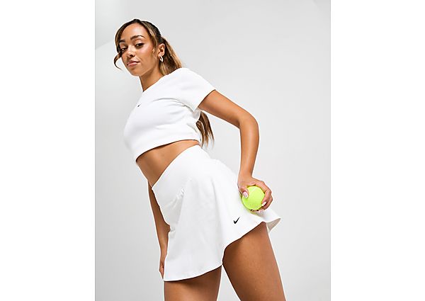 Nike One High Rise Skirt white