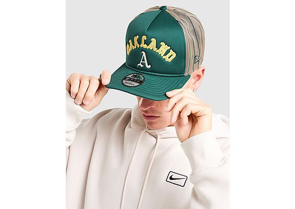 New Era MLB Oakland A\'s 9FIFTY Trucker Cap green