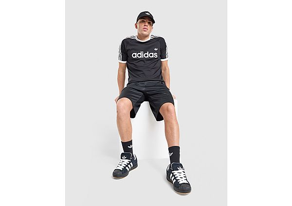 adidas Originals Adicolor Classics 3-Stripes Ringer T-Shirt black
