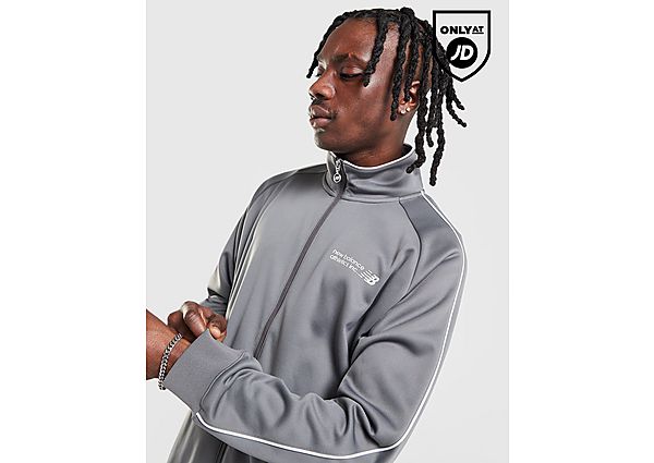 New Balance Apres Poly Track Top grey