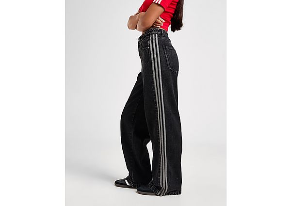 adidas Originals Denim Firebird Track Pants black