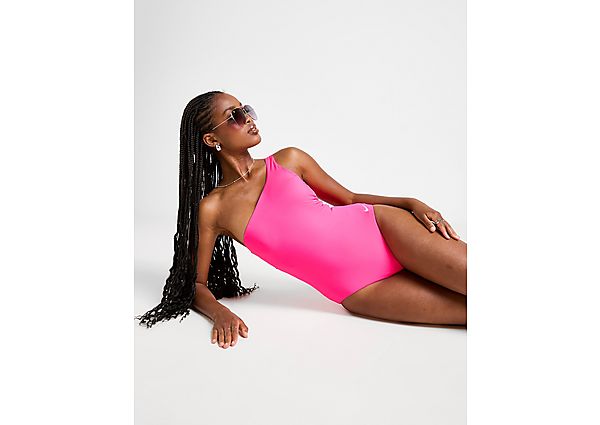 Nike Asymmetric Swimsuit pink