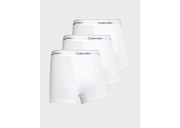 Calvin Klein Underwear 3-Pack Icon Relaxed Trunks white