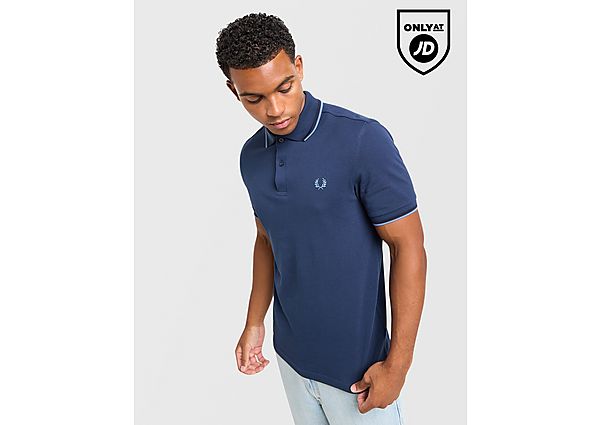 Fred Perry Twin Tipped Polo Shirt blue