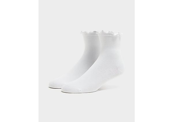 UGG Karsyn Lettuce Quarter Socks white