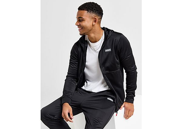 McKenzie Dalston Poly Full Zip Hoodie black