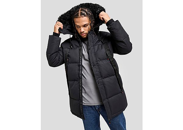 Zavetti Canada Aylmer Longline Parka Jacket black