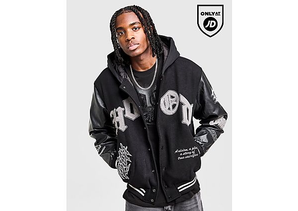 Hoodrich Vertigo Varsity Jacket black
