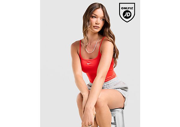 Nike Training One Strappy Tank Top red