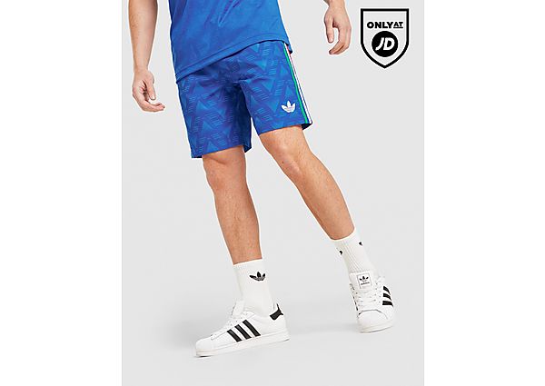 adidas Originals All Over Print Woven Shorts blue