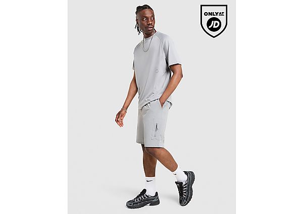 DAILYSZN Rydal Woven Cargo Shorts grey