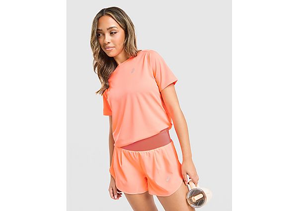 ASICS Run Short Sleeve T-Shirt pink