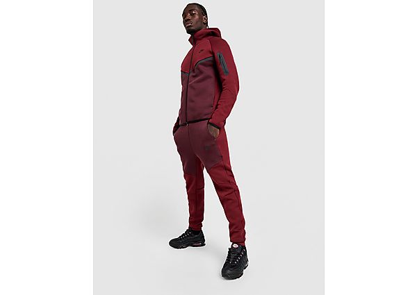 Nike Tech Fleece Joggers red