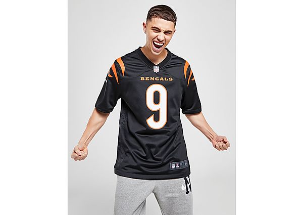 Nike NFL Cincinnati Bengals Burrow #9 Jersey black