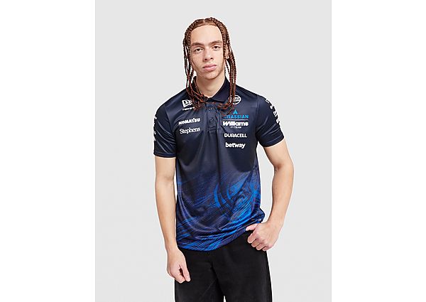 New Era Williams F1 Tech Polo Shirt blue