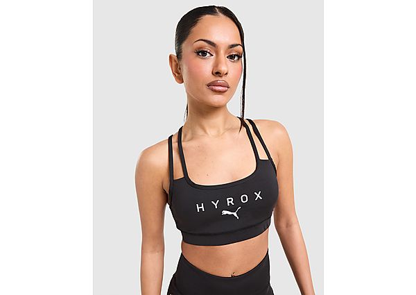 PUMA x HYROX MOVE Strappy Sports Bra black