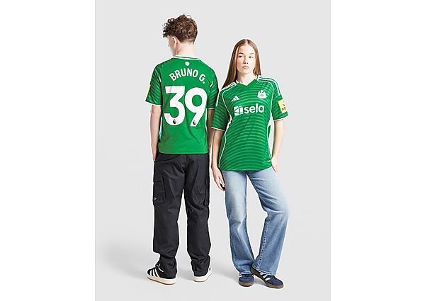 adidas Newcastle United 25/26 Bruno G. #39 Away Shirt Jnr black