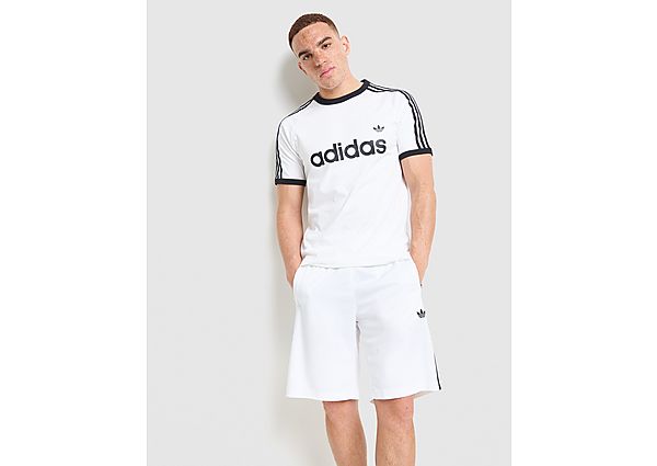 adidas Originals Adicolor Classics 3-Stripes Ringer T-Shirt white