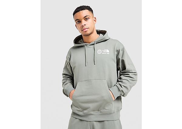 The North Face Tour Graphic Oversized Hoodie green