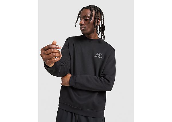 Arc\'teryx Emblem Fleece Crew Neck Pullover black