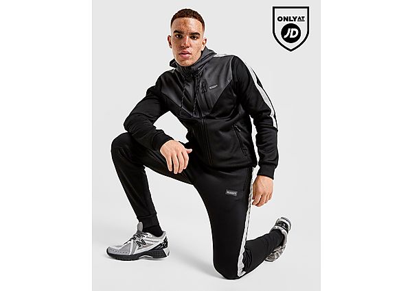 McKenzie Hitch Poly Full Zip Hoodie black