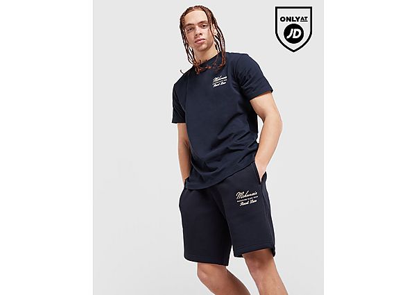 McKenzie Luxe Fleece Shorts blue