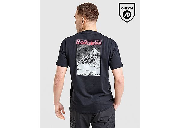 Napapijri Back Mountain T-Shirt black